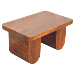 Artisan Chunky Chestnut Coffee Table - Artisan Furniture