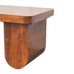 Artisan Chunky Chestnut Coffee Table - Artisan Furniture