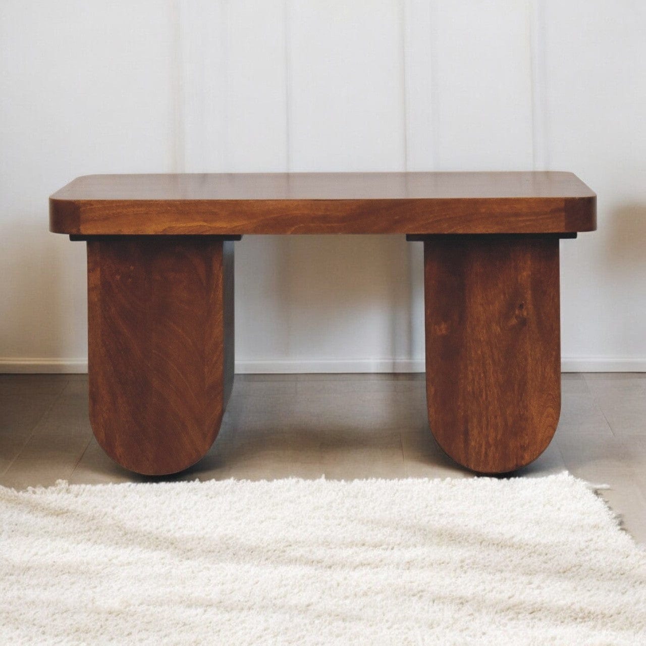Artisan Chunky Chestnut Coffee Table - Artisan Furniture