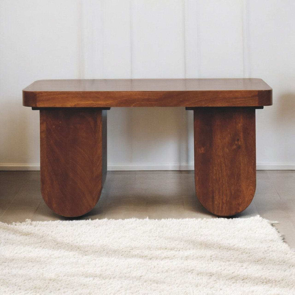 Artisan Chunky Chestnut Coffee Table - Artisan Furniture - Flyclothing LLC