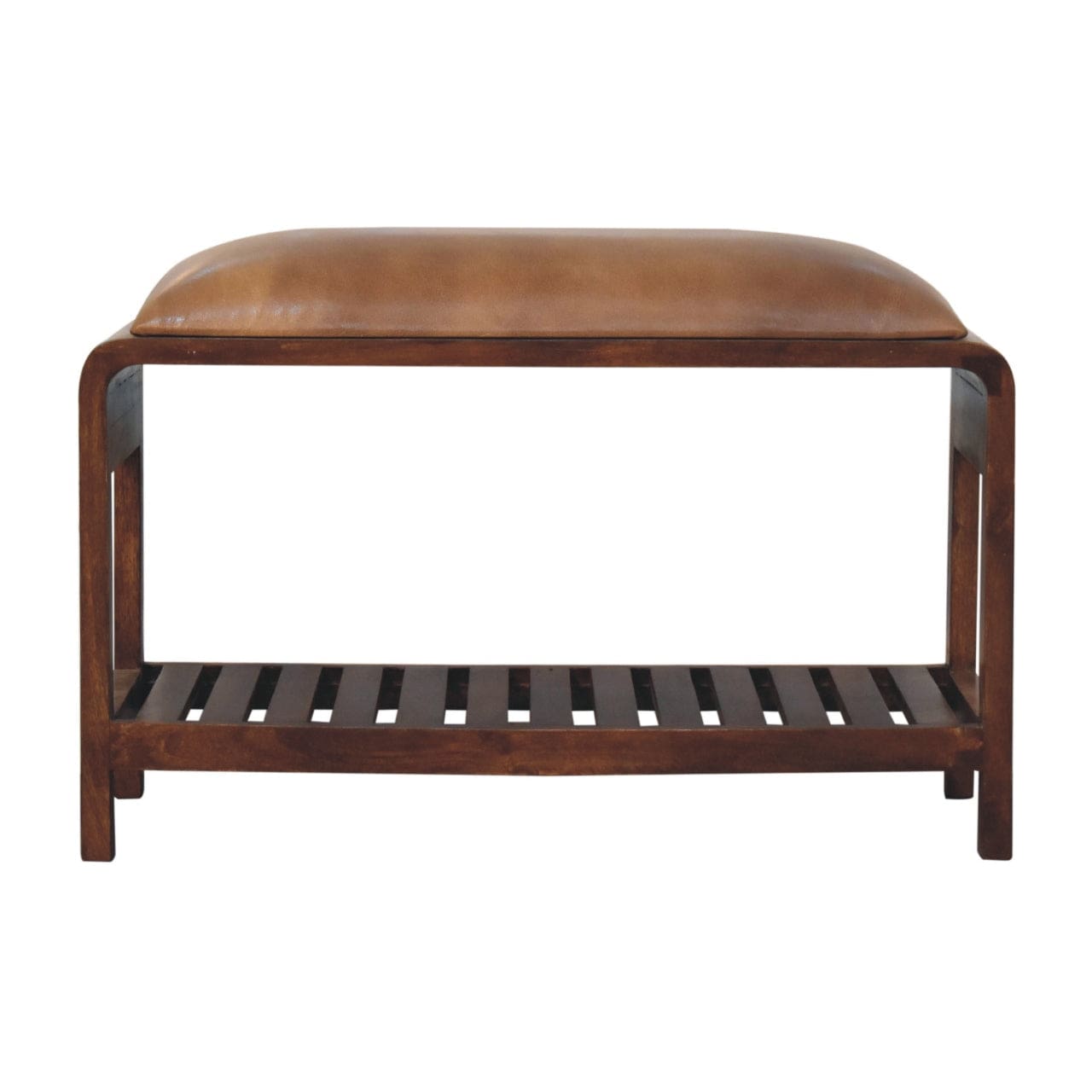 Artisan Buffalo Slatted Square Bench - Artisan Furniture
