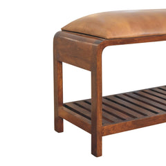 Artisan Buffalo Slatted Square Bench - Artisan Furniture