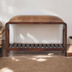 Artisan Buffalo Slatted Square Bench - Artisan Furniture