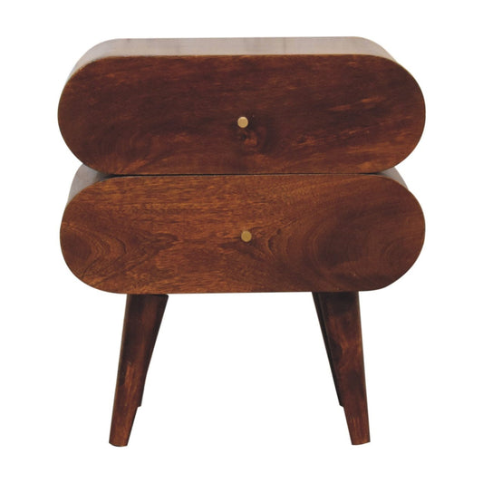 Artisan Bubble Chestnut Bedside - Artisan Furniture