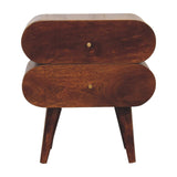 Artisan Bubble Chestnut Bedside - Artisan Furniture - Flyclothing LLC