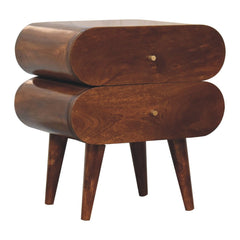 Artisan Bubble Chestnut Bedside - Artisan Furniture