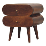 Artisan Bubble Chestnut Bedside - Artisan Furniture - Flyclothing LLC