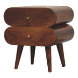 Artisan Bubble Chestnut Bedside - Artisan Furniture