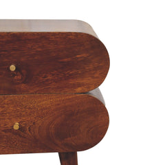 Artisan Bubble Chestnut Bedside - Artisan Furniture