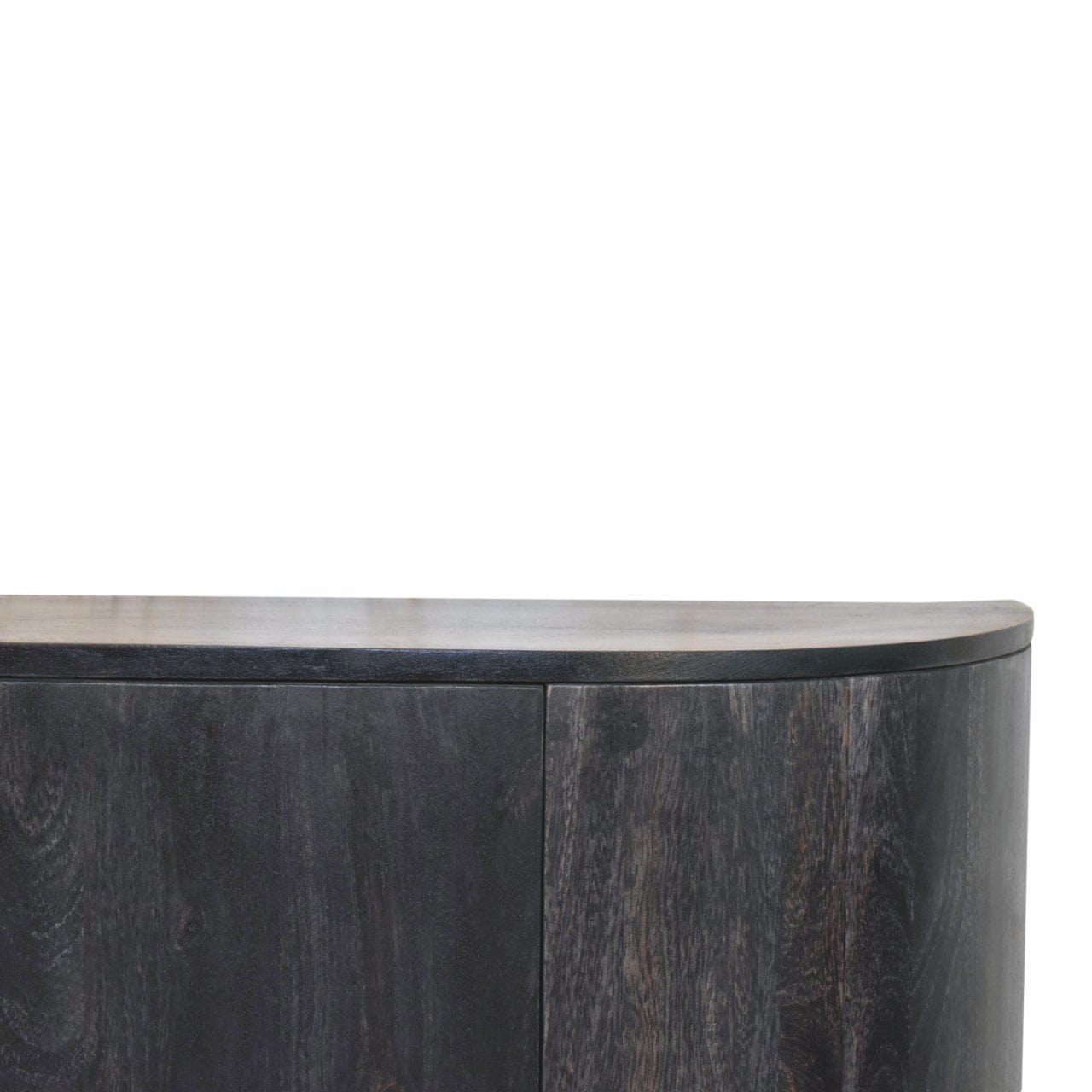 Artisan Ash Black T-Bar Quad Cabinet - Artisan Furniture
