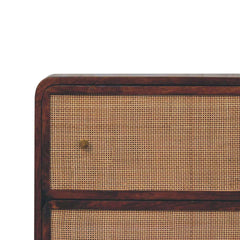 Artisan Chestnut Woven Chest - Artisan Furniture