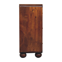 Artisan Chestnut Woven Chest - Artisan Furniture