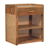 Larissa T-Bar Open Bedside - Artisan Furniture