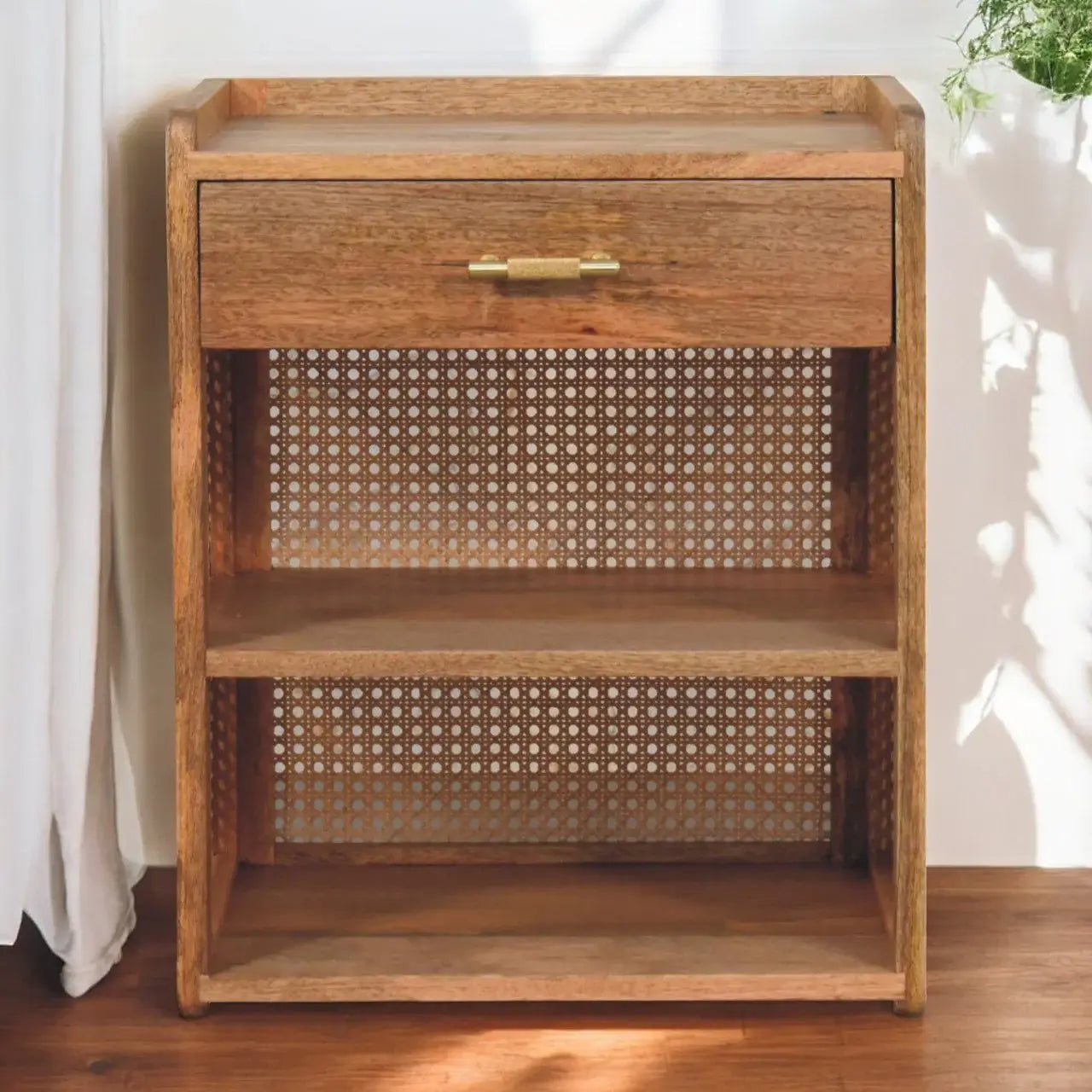 Larissa T-Bar Open Bedside - Artisan Furniture - Flyclothing LLC