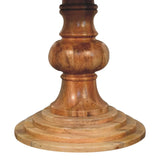 Round Turned Dining Table - Artisan Furniture - Flyclothing LLC