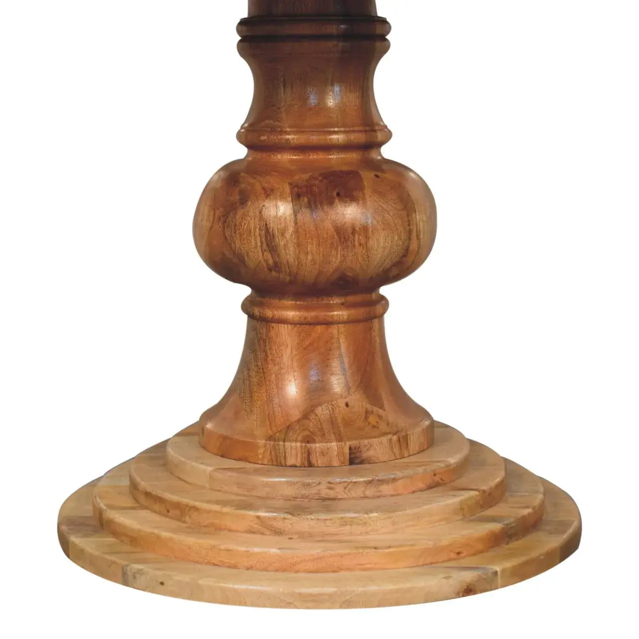 Round Turned Dining Table - Artisan Furniture - Flyclothing LLC