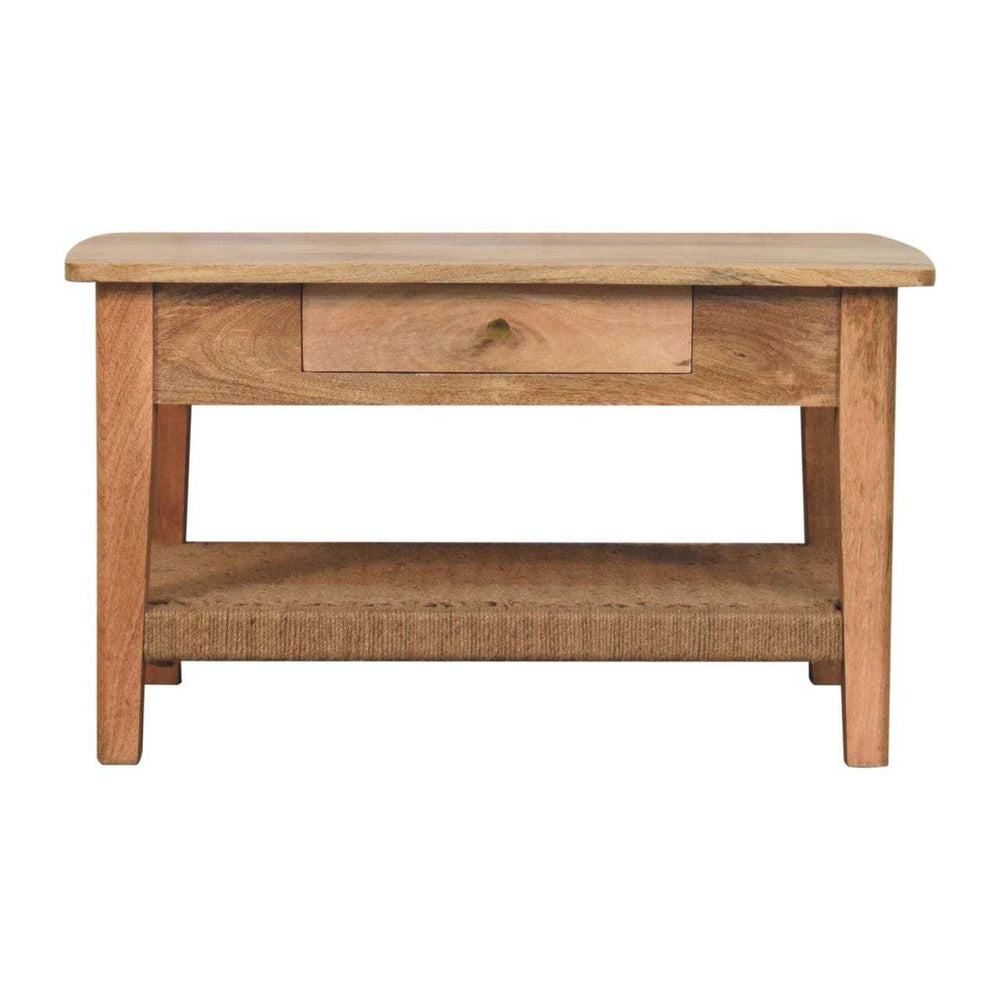 Artisan Rope 1 Drawer Coffee Table - Artisan Furniture - Flyclothing LLC