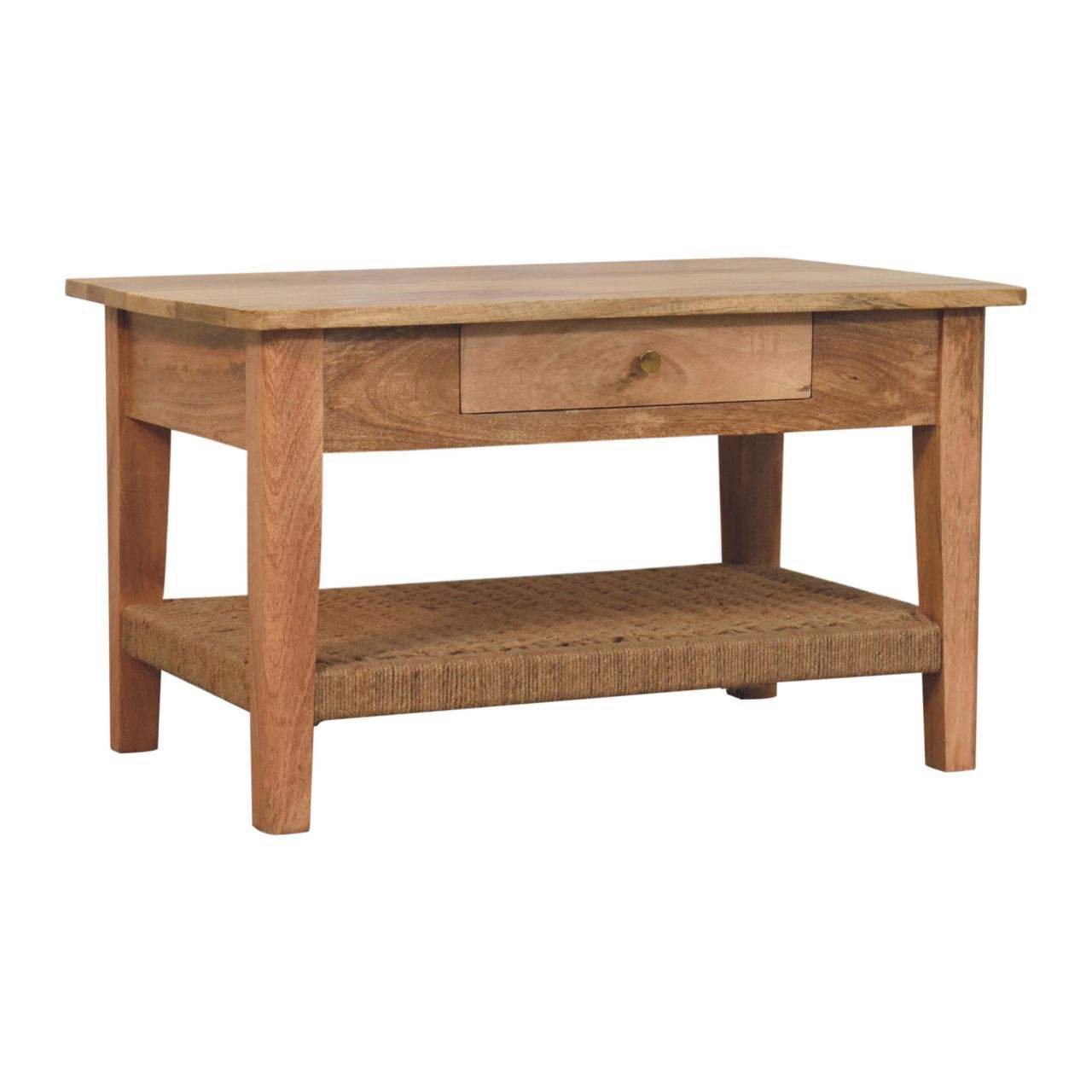 Artisan Rope 1 Drawer Coffee Table - Artisan Furniture - Flyclothing LLC
