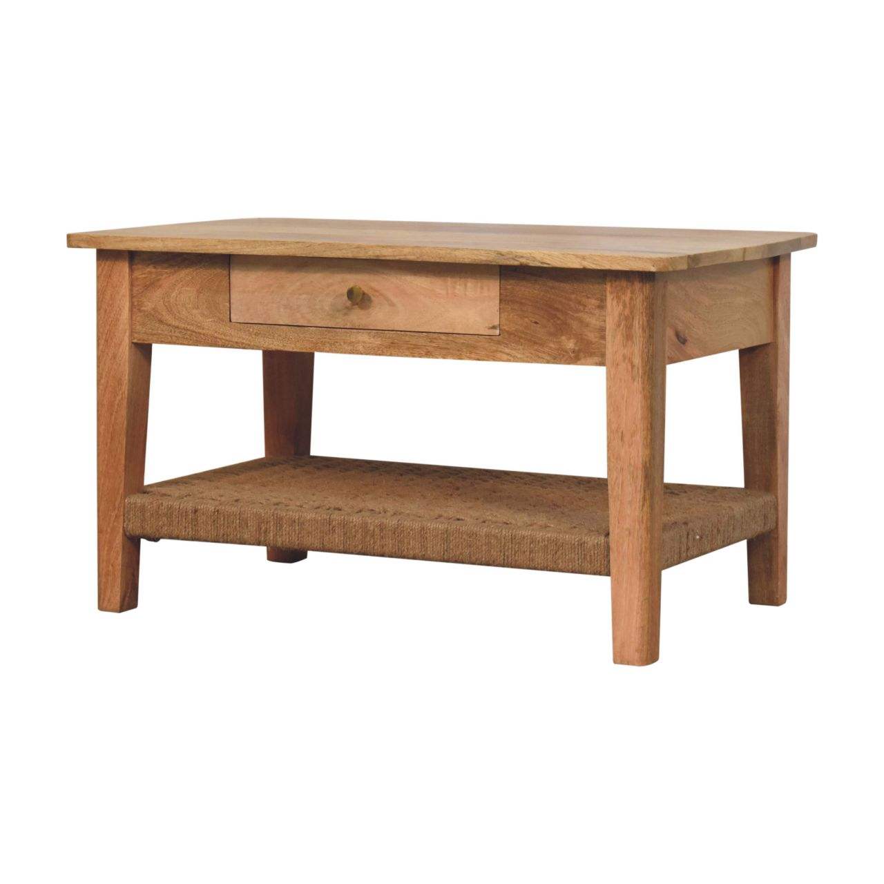 Artisan Rope 1 Drawer Coffee Table - Artisan Furniture - Flyclothing LLC