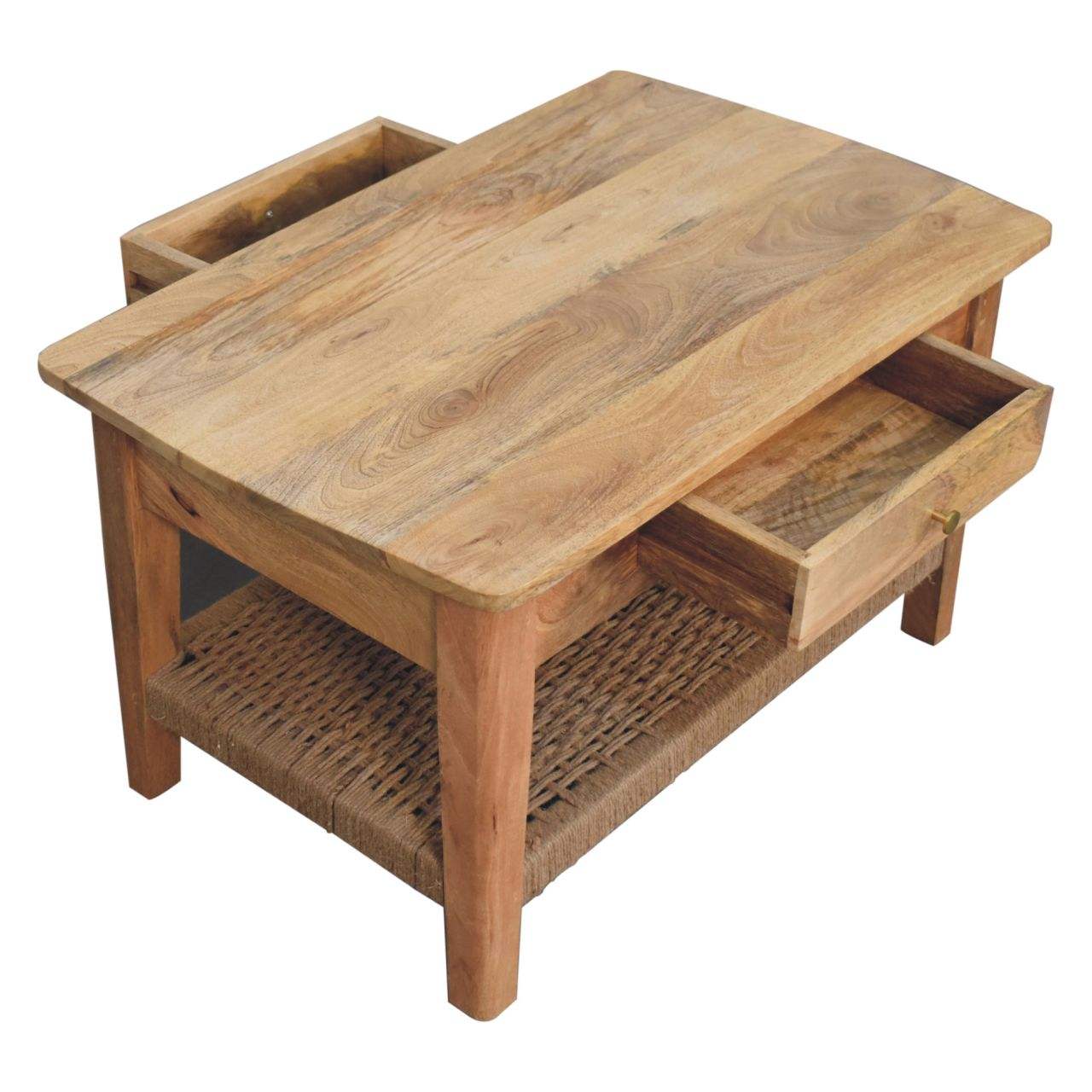 Artisan Rope 1 Drawer Coffee Table - Artisan Furniture - Flyclothing LLC