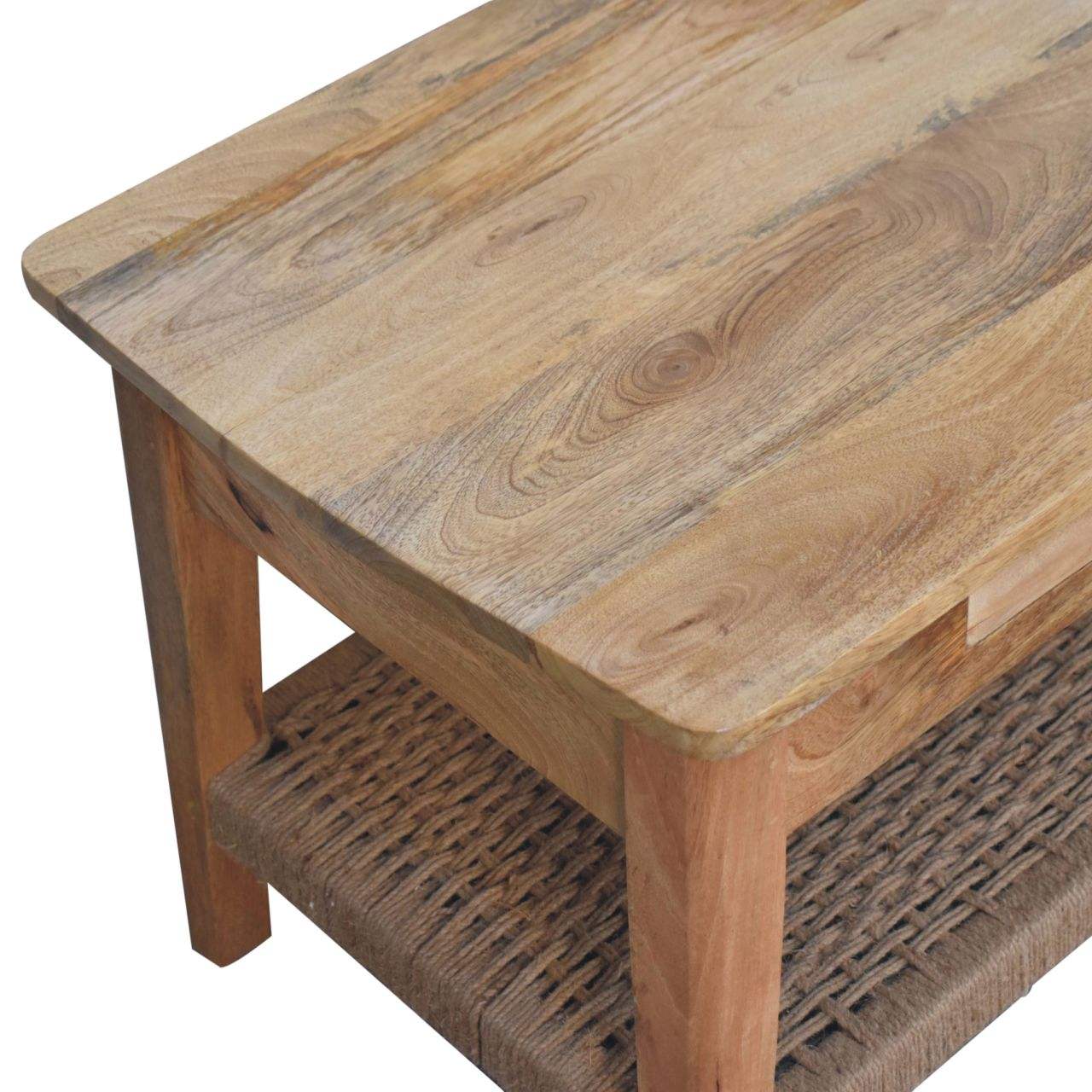 Artisan Rope 1 Drawer Coffee Table - Artisan Furniture - Flyclothing LLC