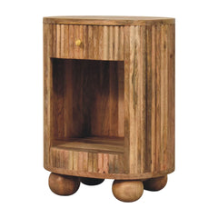 Artisan Soba Ball Open Slot Bedside - Artisan Furniture
