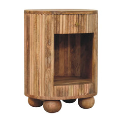 Artisan Soba Ball Open Slot Bedside - Artisan Furniture