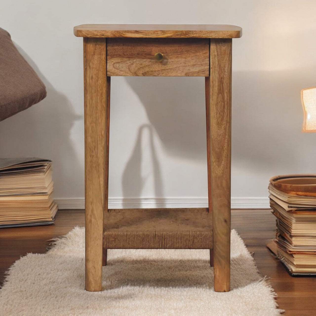 Artisan Rope End Table - Artisan Furniture - Flyclothing LLC