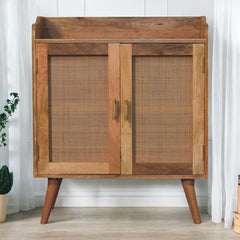 Artisan Larissa T-Bar Raised Cabinet - Artisan Furniture