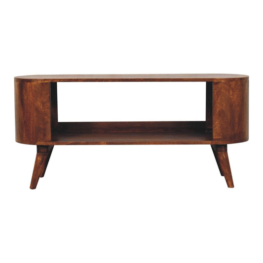 Artisan Soba Chestnut Shoe Cabinet - Artisan Furniture