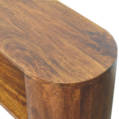 Artisan Soba Chestnut Shoe Cabinet - Artisan Furniture