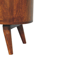 Artisan Soba Chestnut Shoe Cabinet - Artisan Furniture