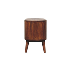 Artisan Soba Chestnut Shoe Cabinet - Artisan Furniture