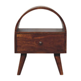 Chestnut Dome Bedside - Artisan Furniture