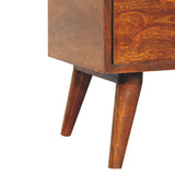 Chestnut Dome Bedside - Artisan Furniture - Flyclothing LLC