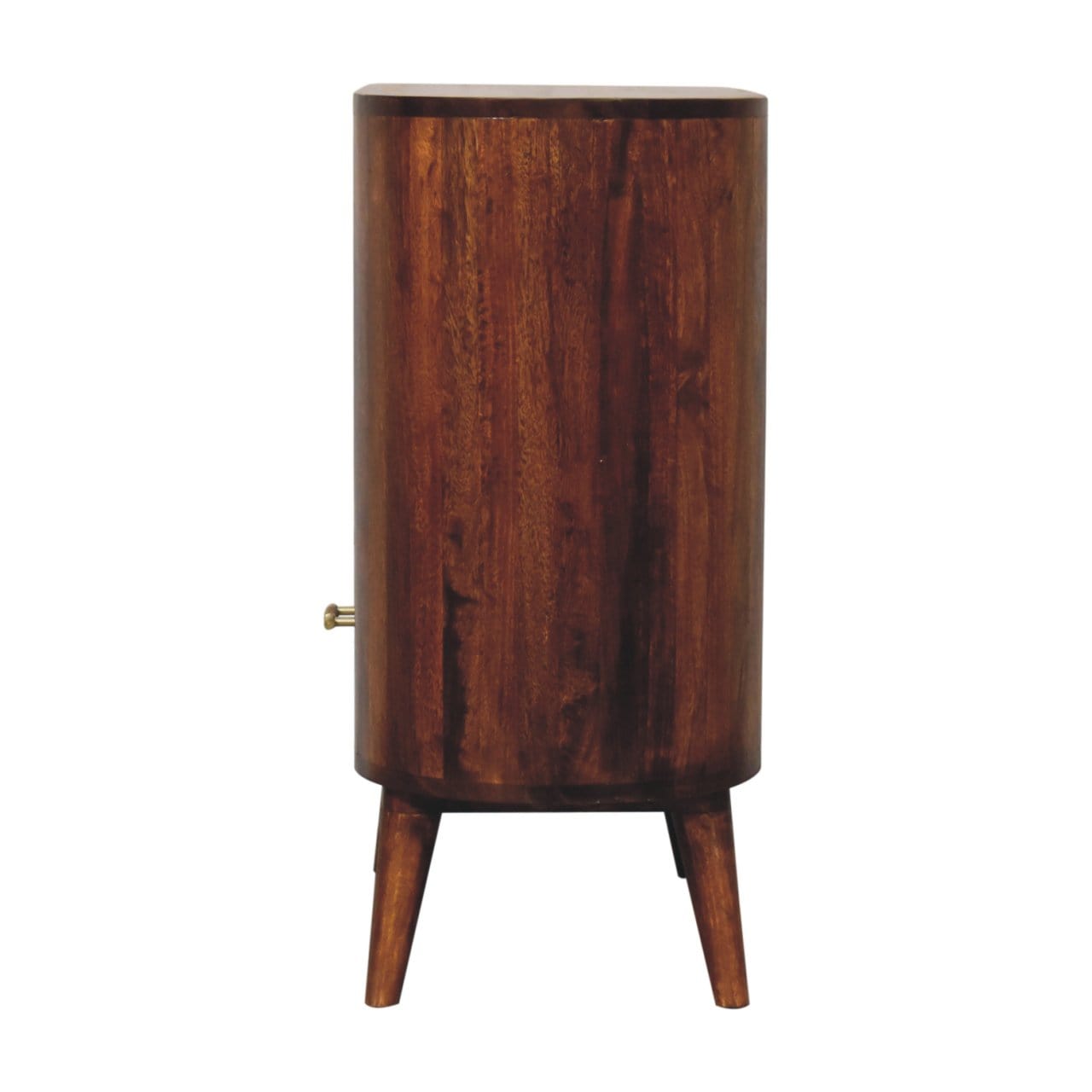 Artisan T-bar Cortez Chestnut Open Slot Cabinet - Artisan Furniture