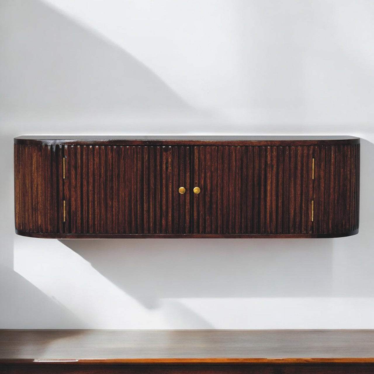 Artisan Chunky Chestnut Floating Bedside - Artisan Furniture - Flyclothing LLC