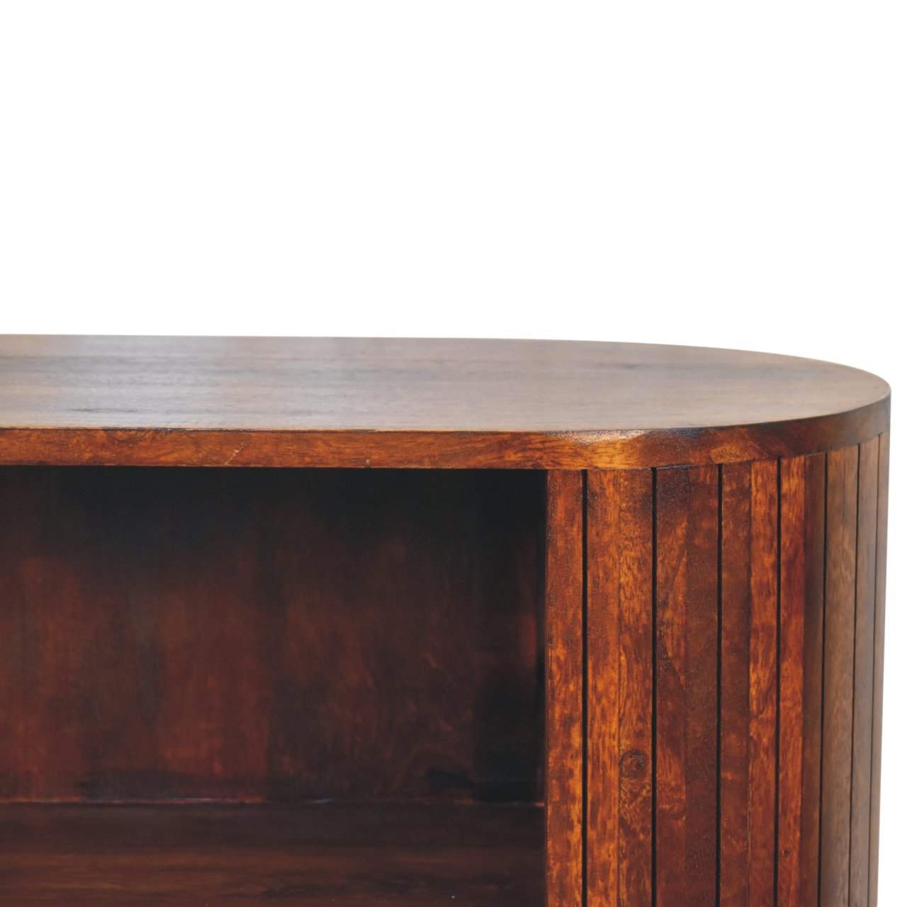 Artisan Cortez Chestnut Open Cabinet - Artisan Furniture - Flyclothing LLC
