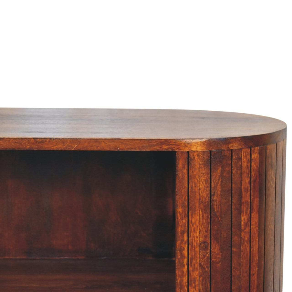 Artisan Cortez Chestnut Open Cabinet - Artisan Furniture - Flyclothing LLC