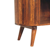 Artisan Cortez Chestnut Open Cabinet - Artisan Furniture - Flyclothing LLC