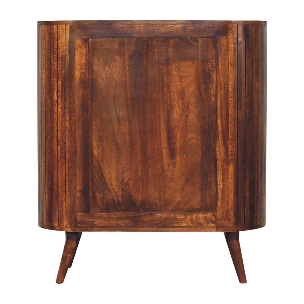 Artisan Cortez Chestnut Open Cabinet - Artisan Furniture - Flyclothing LLC