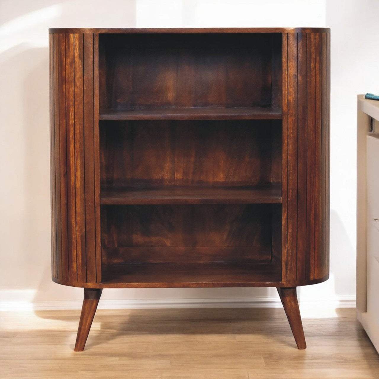 Artisan Cortez Chestnut Open Cabinet - Artisan Furniture - Flyclothing LLC