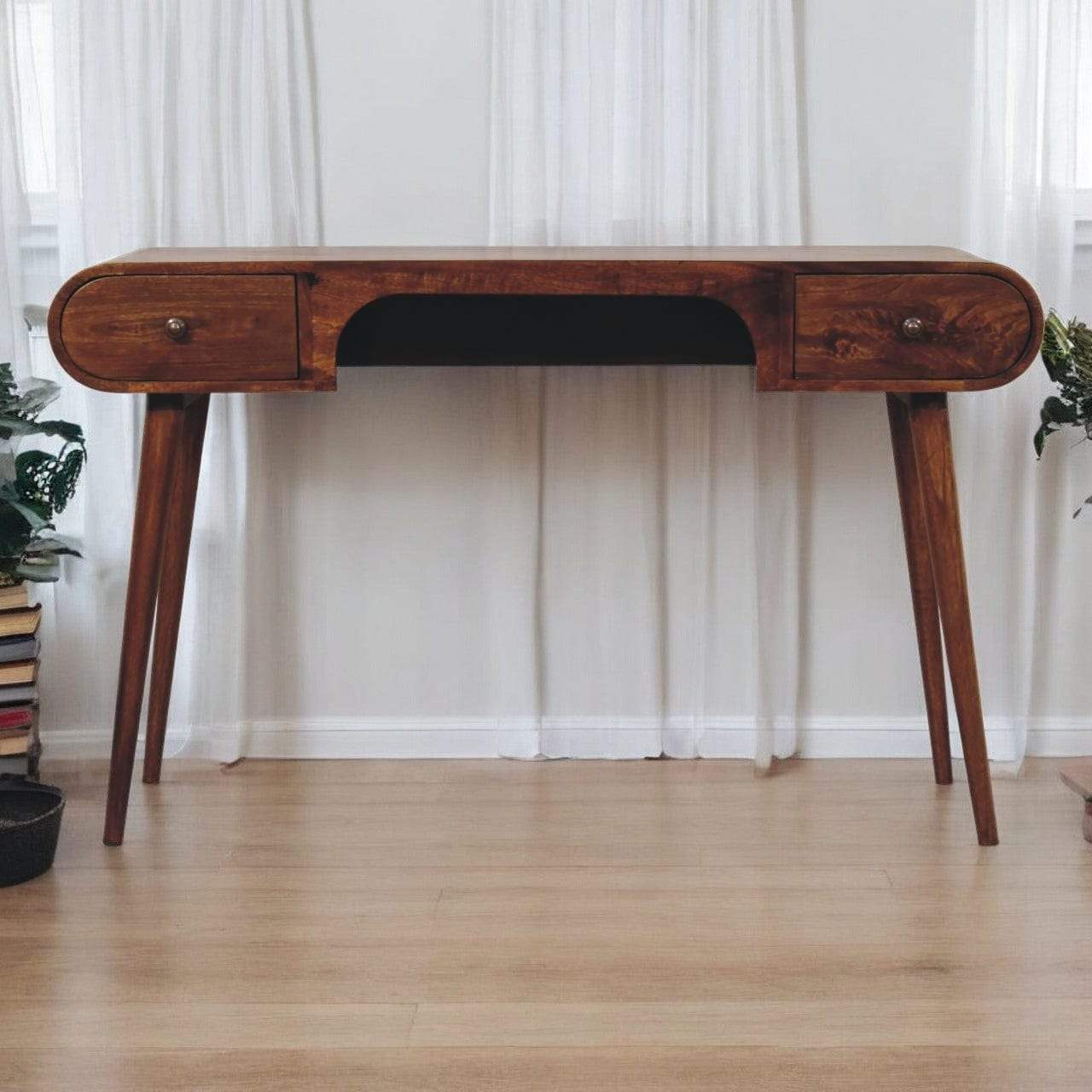 Artisan Chestnut London Arch Writing Desk - Artisan Furniture - Flyclothing LLC