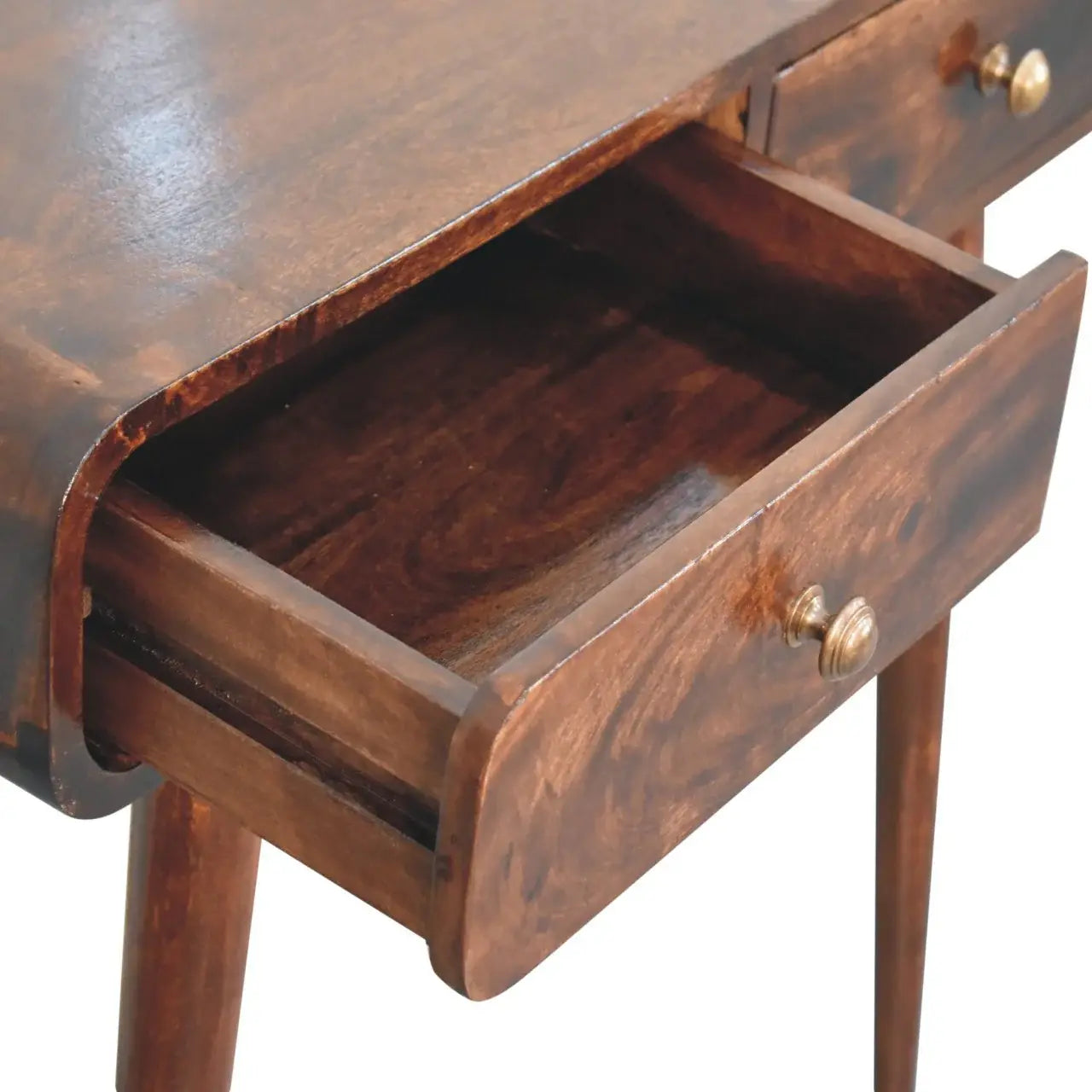 Artisan Furniture California Walnut Curved Hallway Table - Artisan Furniture - Flyclothing LLC