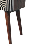 Artisan Furniture Honey Caramel Edessa Bone Inlay Bedside - Artisan Furniture - Flyclothing LLC