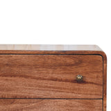 Artisan Furniture Curved Honey Caramel Chest - Artisan Furniture