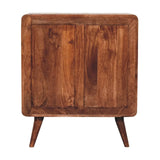 Artisan Furniture Curved Honey Caramel Chest - Artisan Furniture - Flyclothing LLC