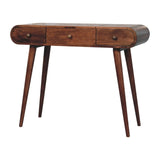 Artisan Furniture Honey Caramel Round Dressing Table - Artisan Furniture - Flyclothing LLC