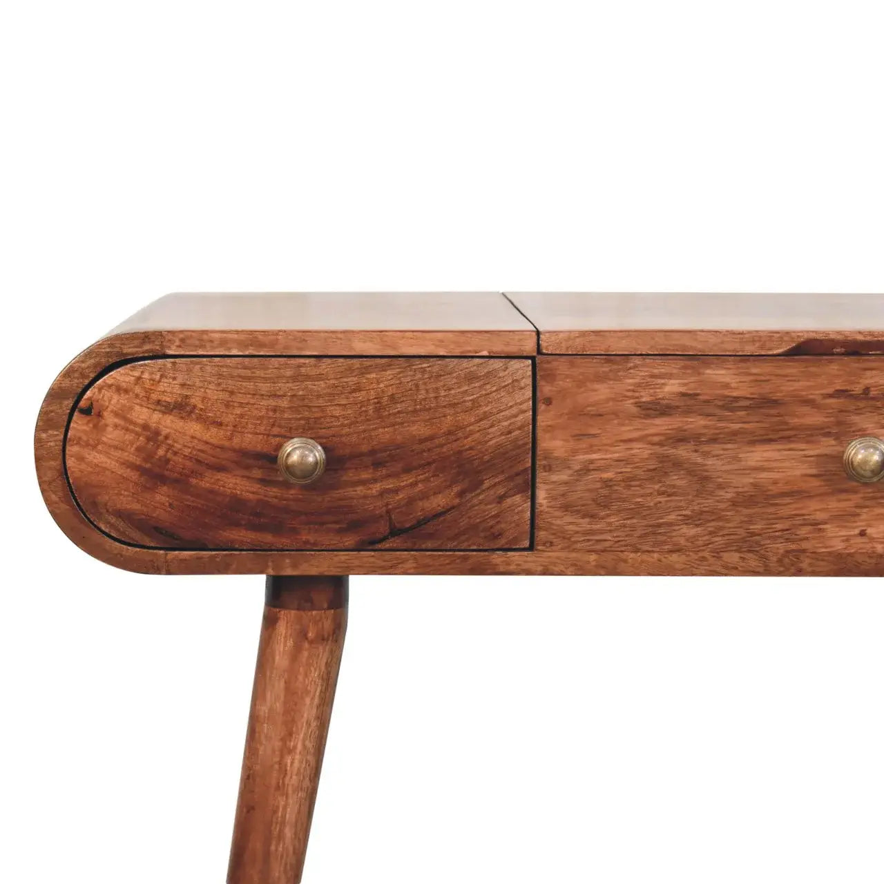 Artisan Furniture Honey Caramel Round Dressing Table - Artisan Furniture - Flyclothing LLC
