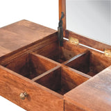 Artisan Furniture Honey Caramel Round Dressing Table - Artisan Furniture - Flyclothing LLC